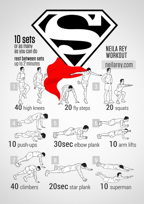 Superman Workout