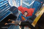 3D Superman Painting