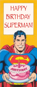 Happy Birthday Superman!