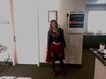 Melissa as Supergirl