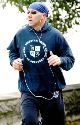 Kevin Spacey jogging