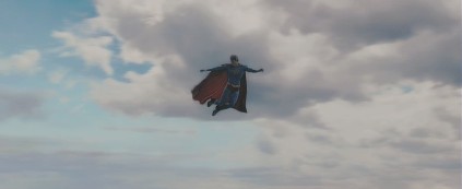 Superman in the sky